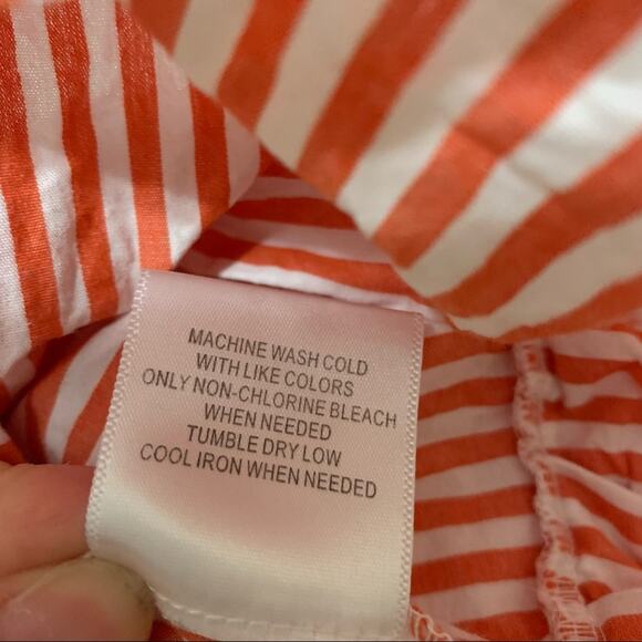 ModCloth Optimistic Essence striped peplum top - Picture 10 of 11